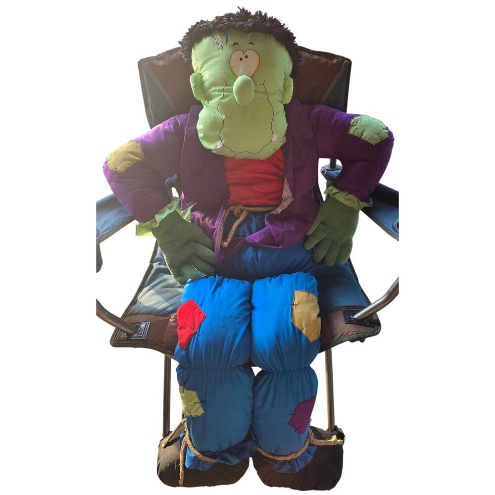 Oriental Life Size Frankenstein Monster Stuffed Plush XL Decor 4.5'  Halloween